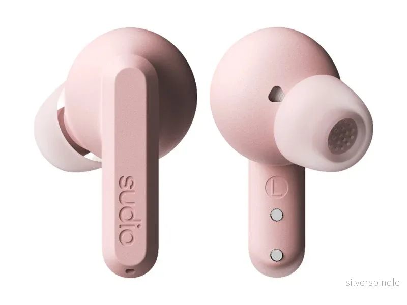 Sudio A3 Pro Trådlösa hörlurar – Rosa Sudio A3 Pro Trådlösa hörlurar – Rosa