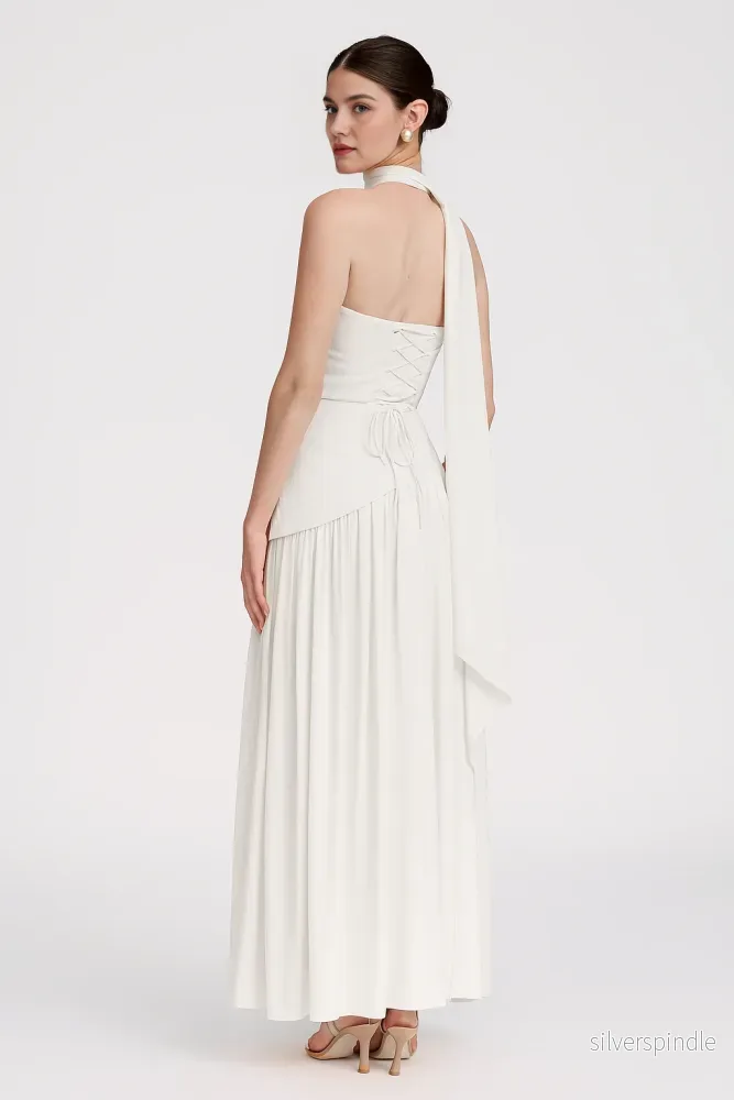 Olivia | Elegant Asymmetrisk Klänning för Damer - Bild 3