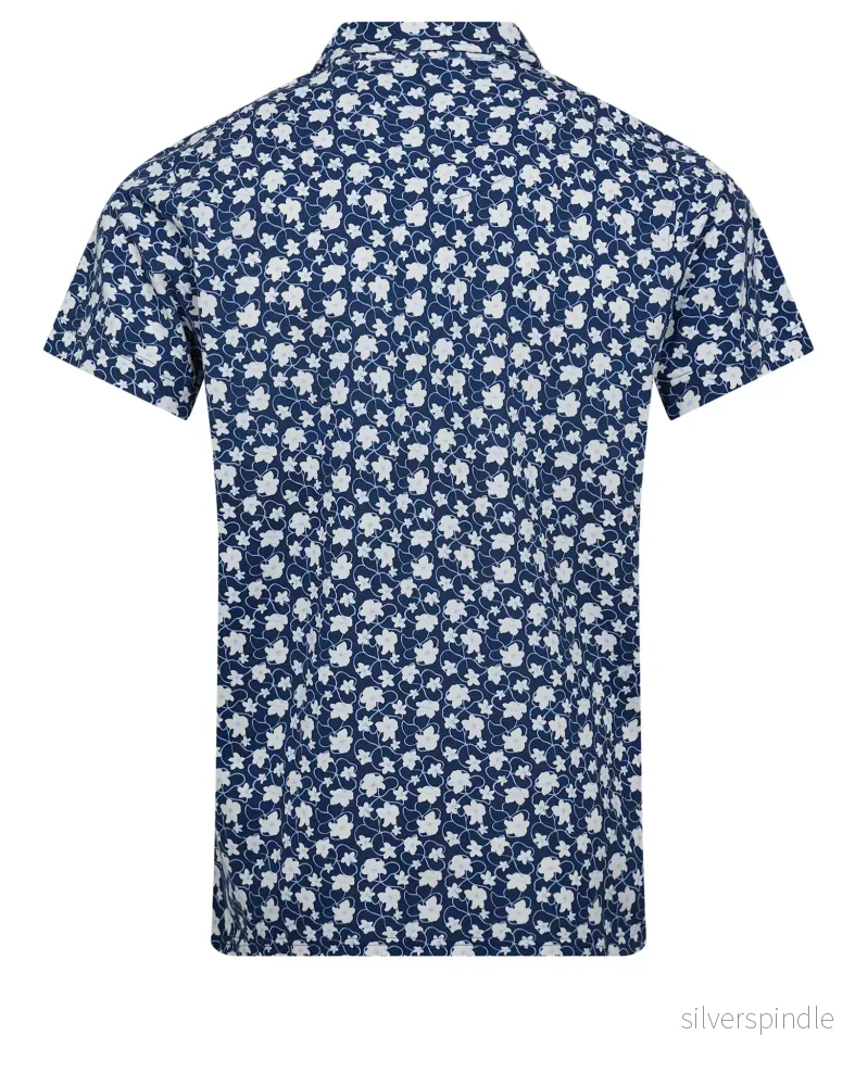 BS Symi Regular Fit Pikétröja - Navy - Bild 2