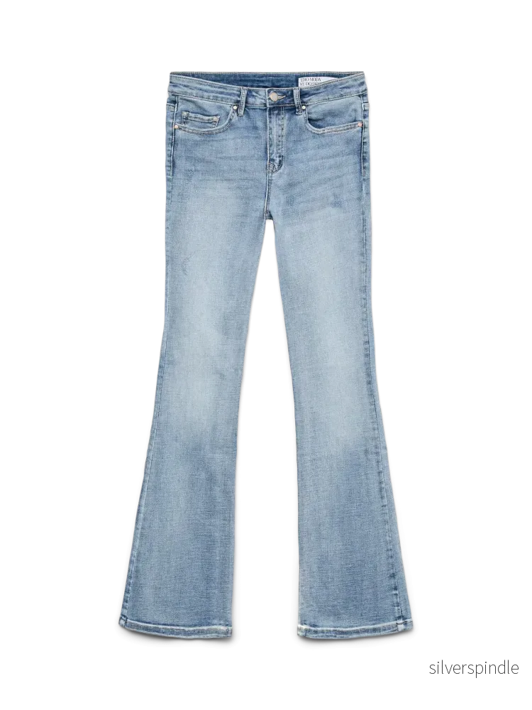 VMFLASH MR FLARED JEANS LIGHT BLUE L32 VMFLASH MR FLARED JEANS LIGHT BLUE L32