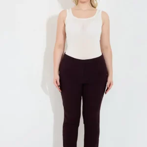 EMILY CROP BYXA – Dk port EMILY CROP BYXA – Dk port