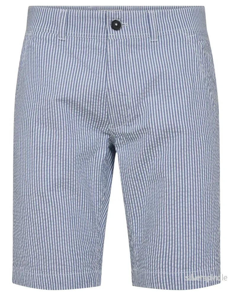 BS Bertil Regular Fit Shorts – Blue/White BS Bertil Regular Fit Shorts – Blue/White