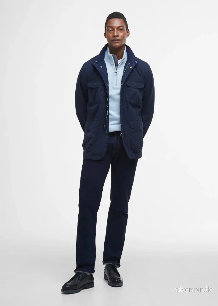 Barbour Casual Ogston Jacket Navy Barbour Casual Ogston Jacket Navy
