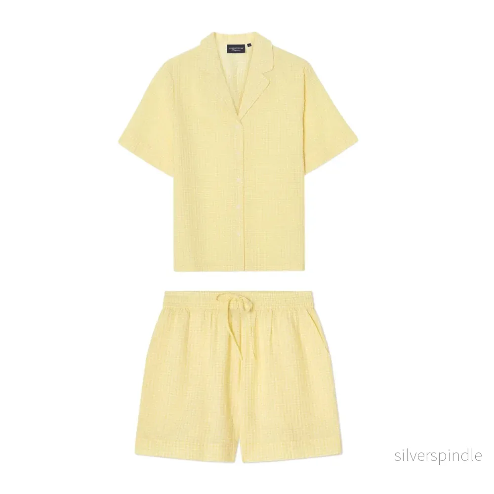 Lexington Organic Cotton Seersucker Pyjamas Lexington Organic Cotton Seersucker Pyjamas