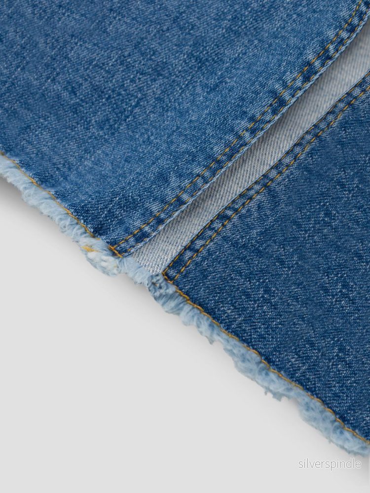 Lång Jeanskjol - kjol Denim - Bild 3