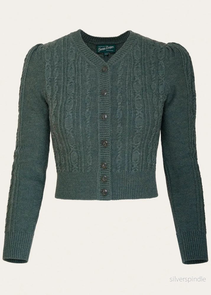 Ice Skater Cardigan - Sea Green - Bild 2