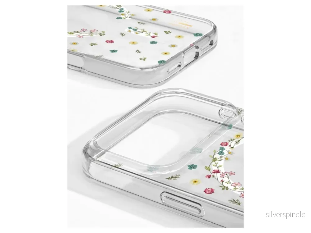 iDeal Clear Case TPU-Skal iPhone 17 Pro Magsafe - Floreal - Bild 2