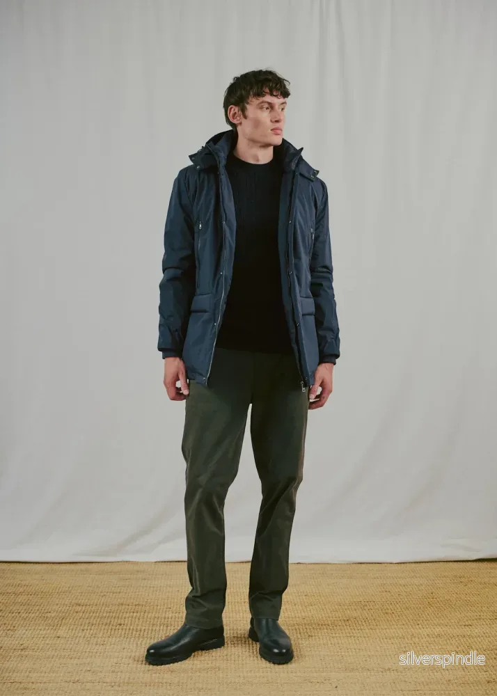 BS Ezra Regular Fit Jacka - Navy