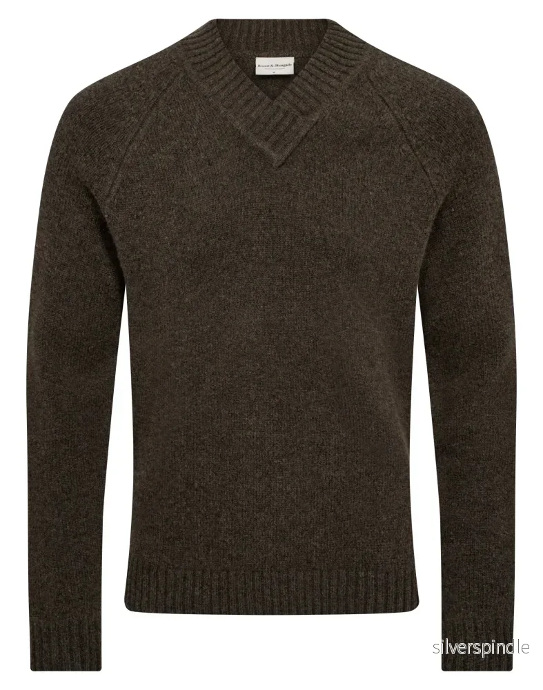 BS Douglas Regular Fit Stickat - Brown