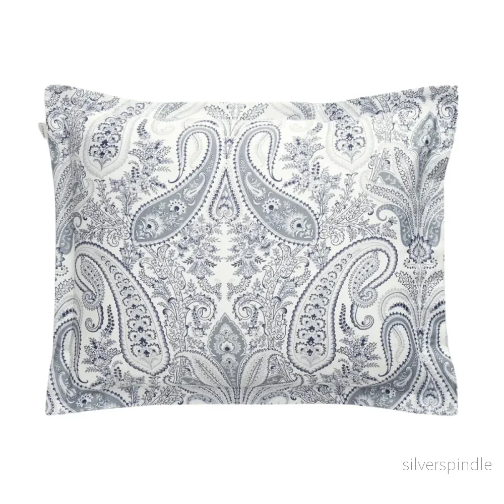GANT Key West Paisley Påslakanset - Heather Grey - Bild 3