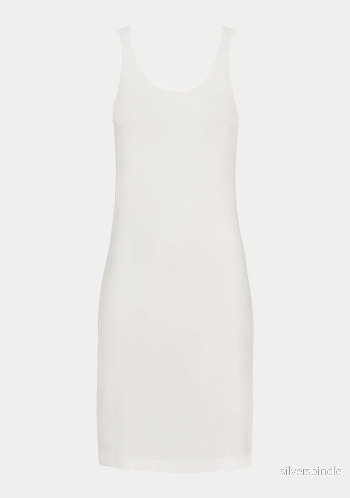 Nilla Long Tank Top – Broken White Nilla Long Tank Top – Broken White