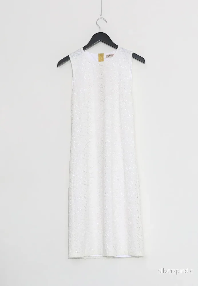 JOAN DRESS - Vit