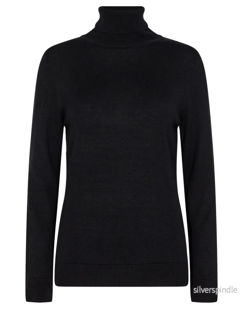 BS Valeria Regular Fit Stickat – Black
