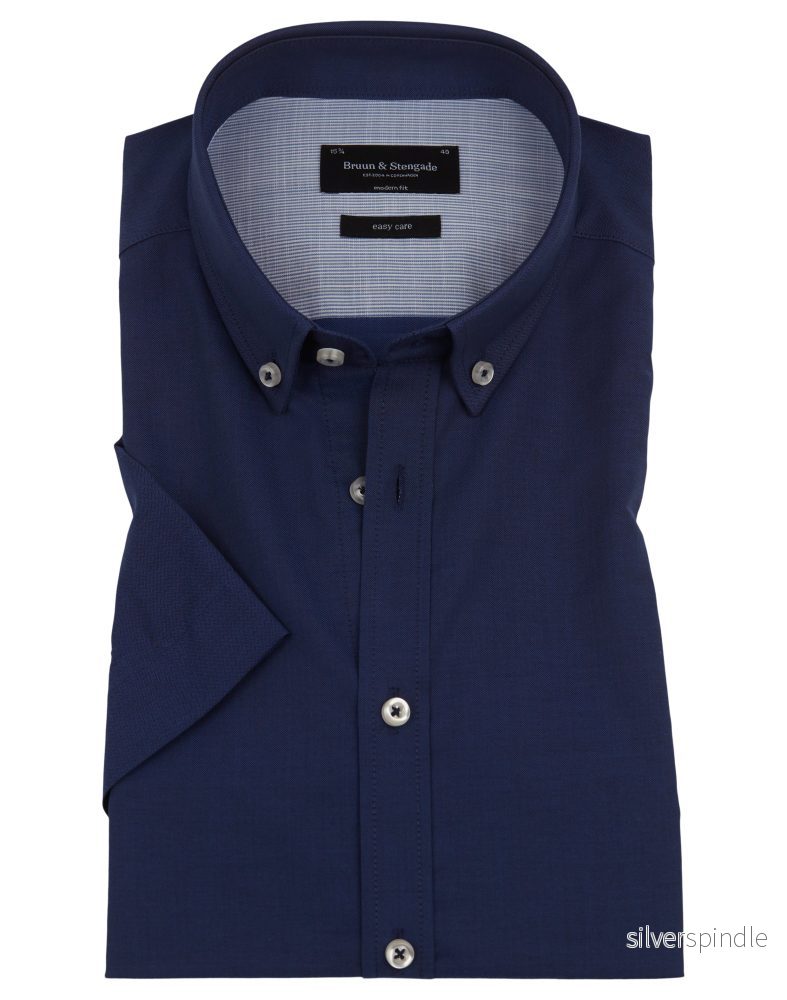 BS Kenneth Modern Fit Skjorta Dark Blue BS Kenneth Modern Fit Skjorta Dark Blue