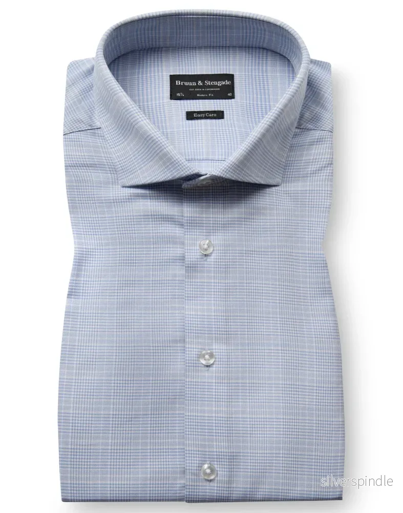 BS Barack Modern Fit Skjorta – Blue BS Barack Modern Fit Skjorta – Blue