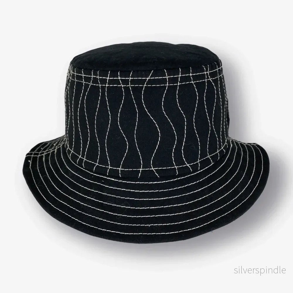 Bucket Hat Black - Remake - Bild 3