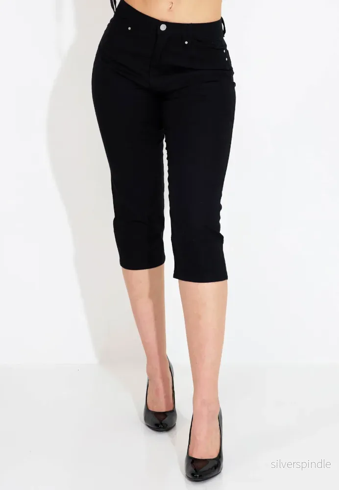 PALMI COTTONSTRETCH - Black - Bild 3