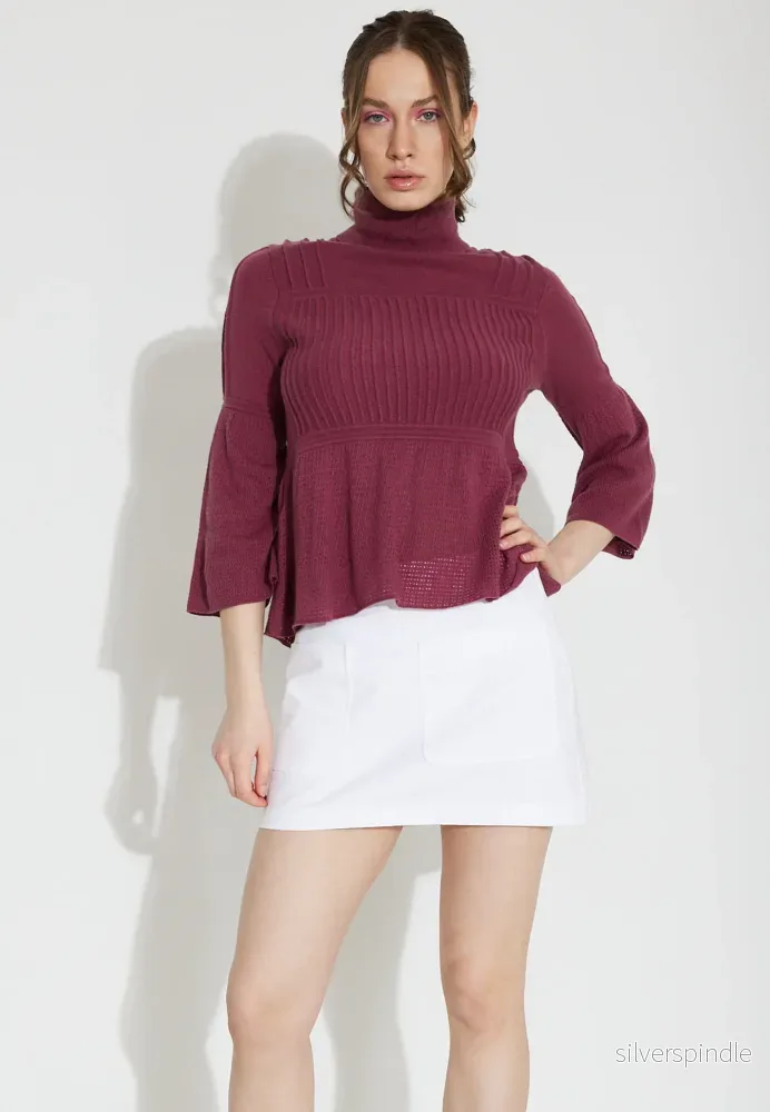 SWEATER - Röd