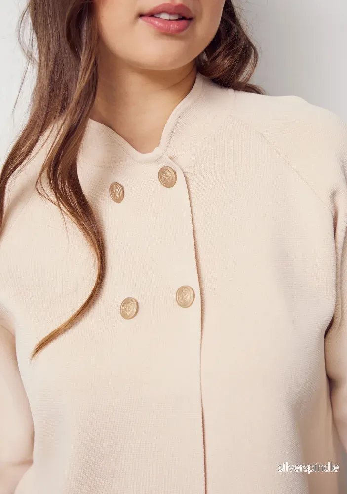 Jena Poncho Blouse - Sand - Bild 2