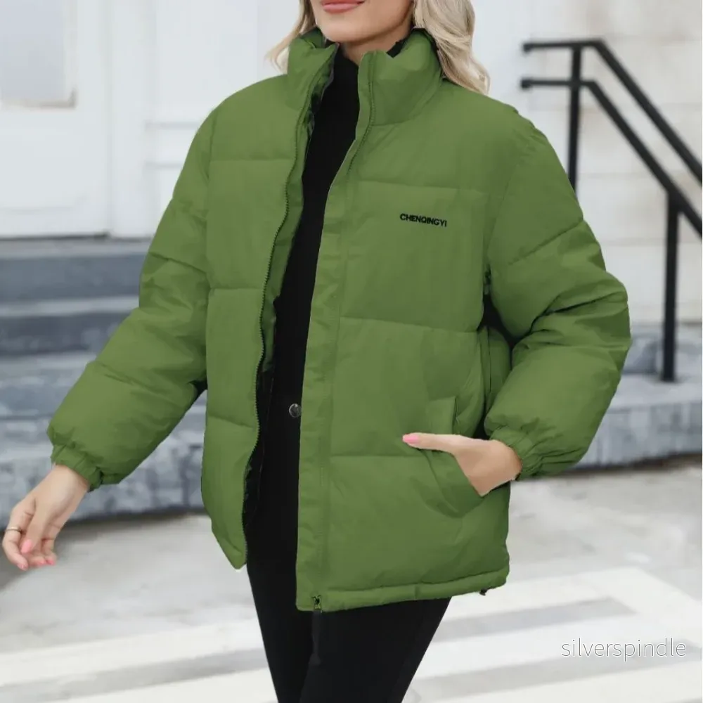 Sophie | Varm Lång Vinterjacka Dam i Dun och Bomull - Bild 3