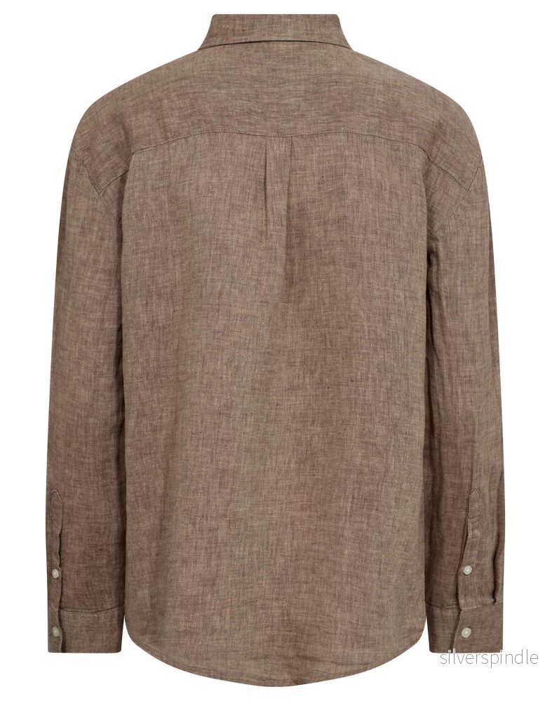 BS Marietta Regular Fit Skjorta - Brown - Bild 2