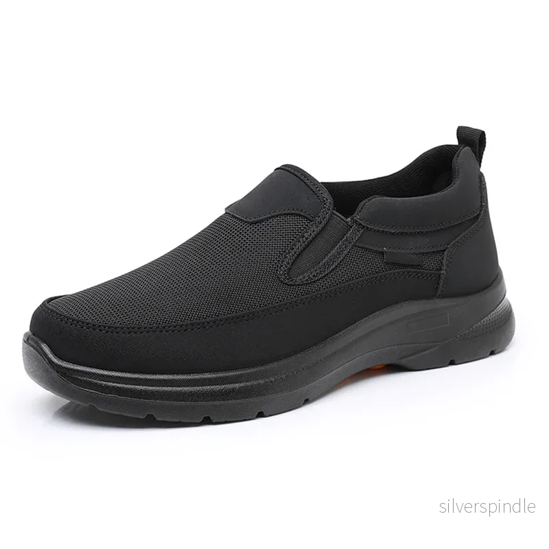 Ethan | Andningsbara Slip-On Herrsneakers med Ortopedisk Stöd