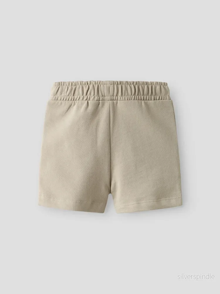 Beige Sweat Shorts - Bild 2