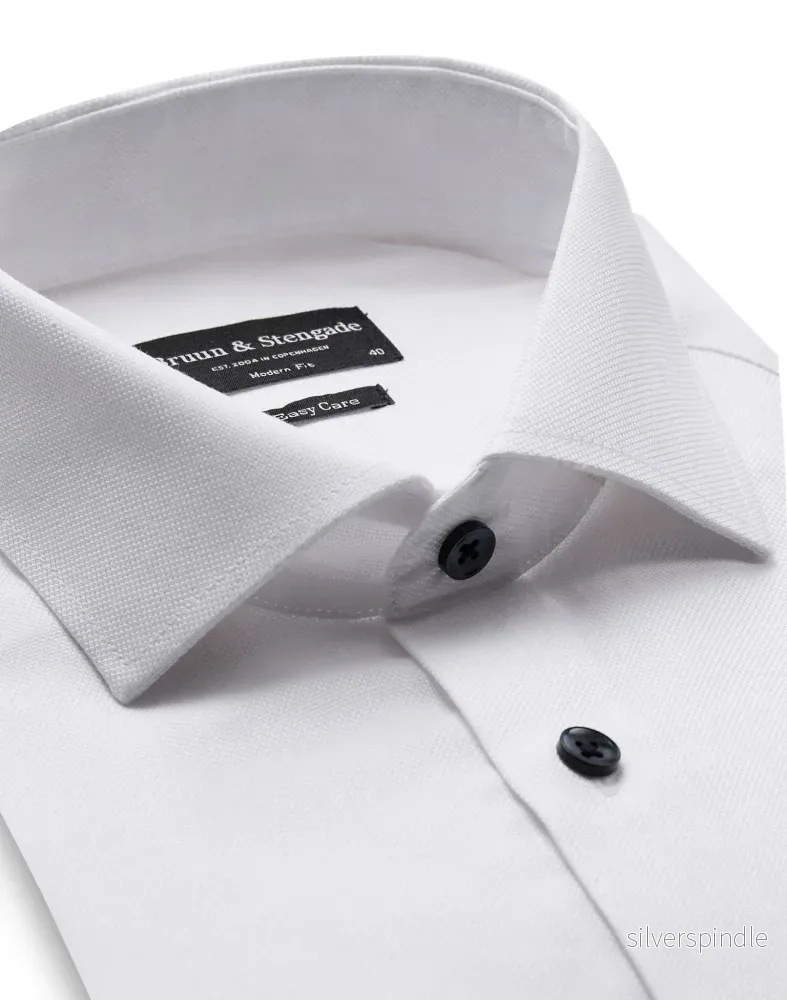 BS Bautista Modern Fit Skjorta - White - Bild 2