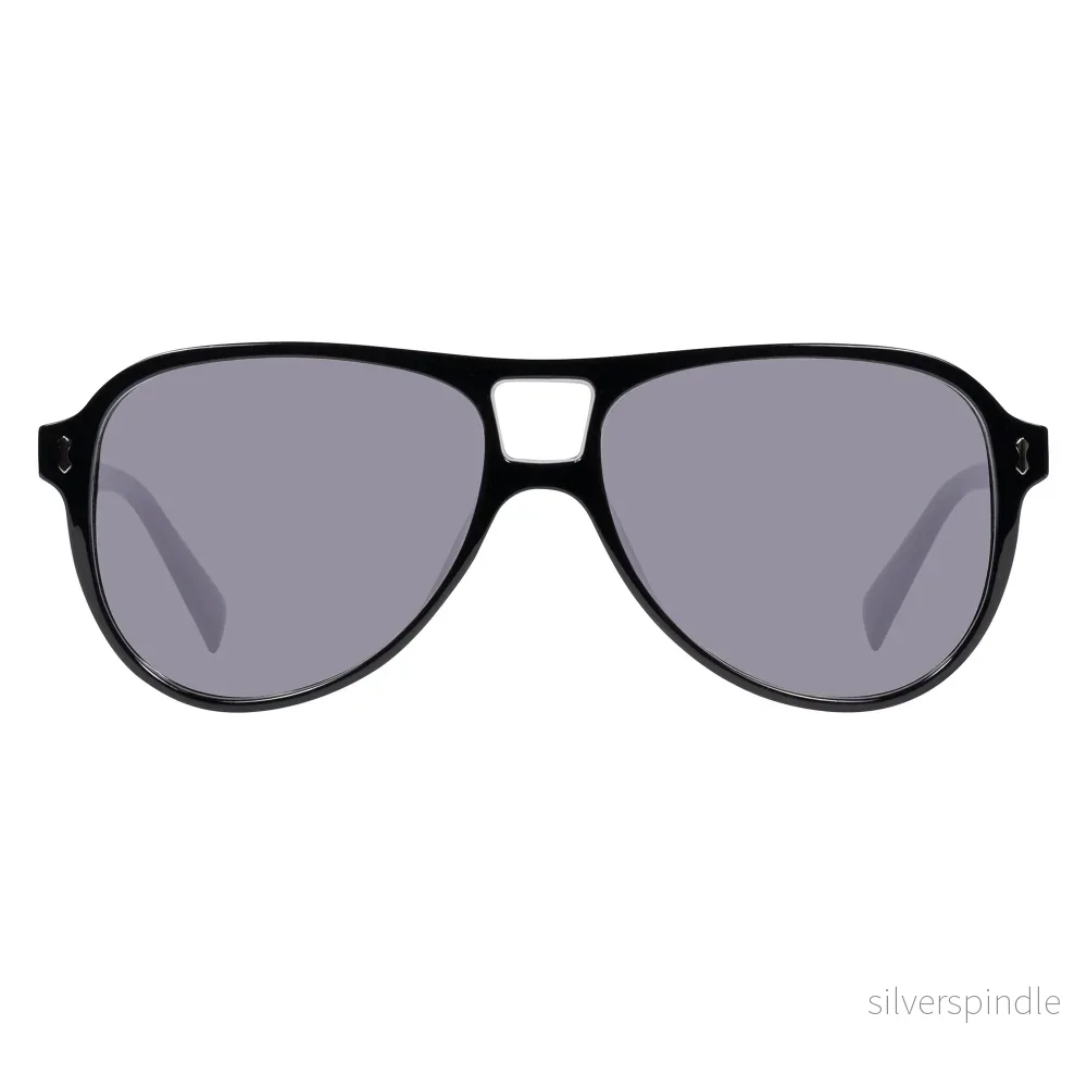 S-RENZO solid black Sunglasses NEW