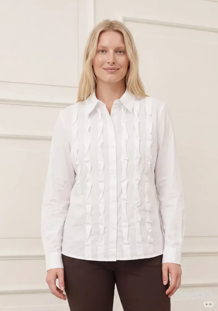 Bellis Deco Shirt - White