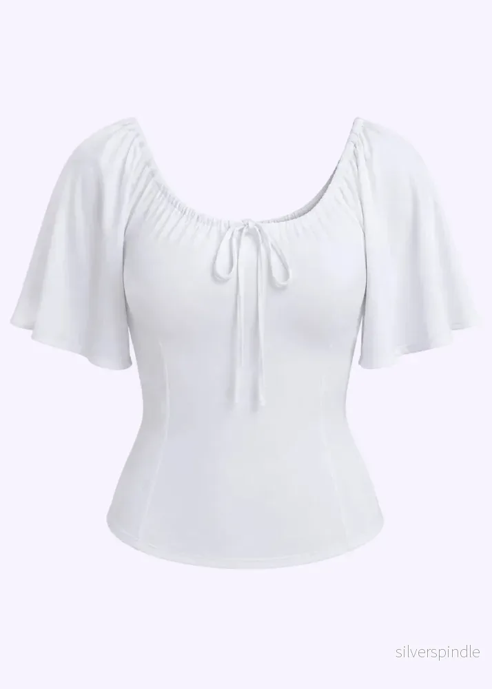 Butterfly topp – off-white Butterfly topp – off-white