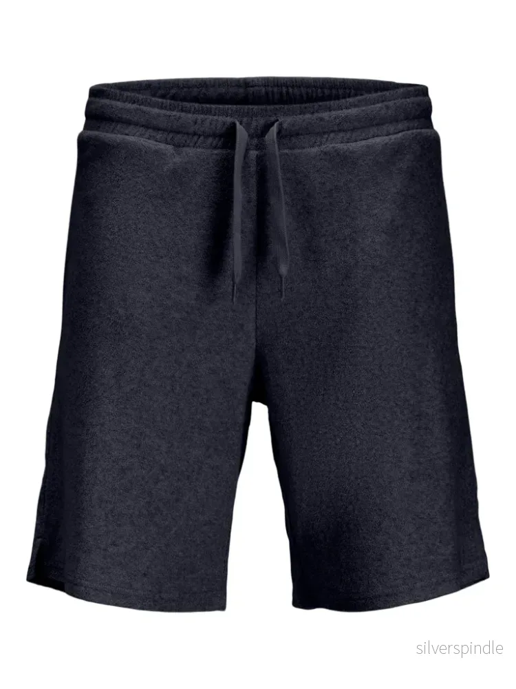 Blå Frotté Shorts Blå Frotté Shorts