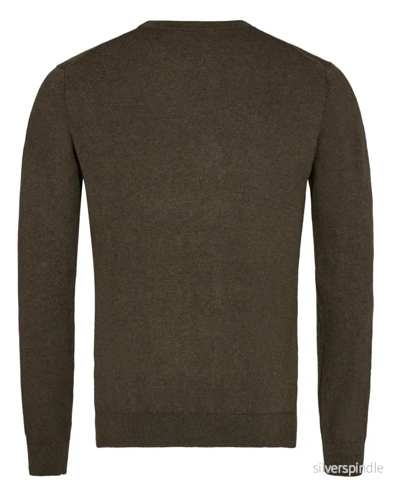BS Milas regular fit Strikk - Green - Bild 2