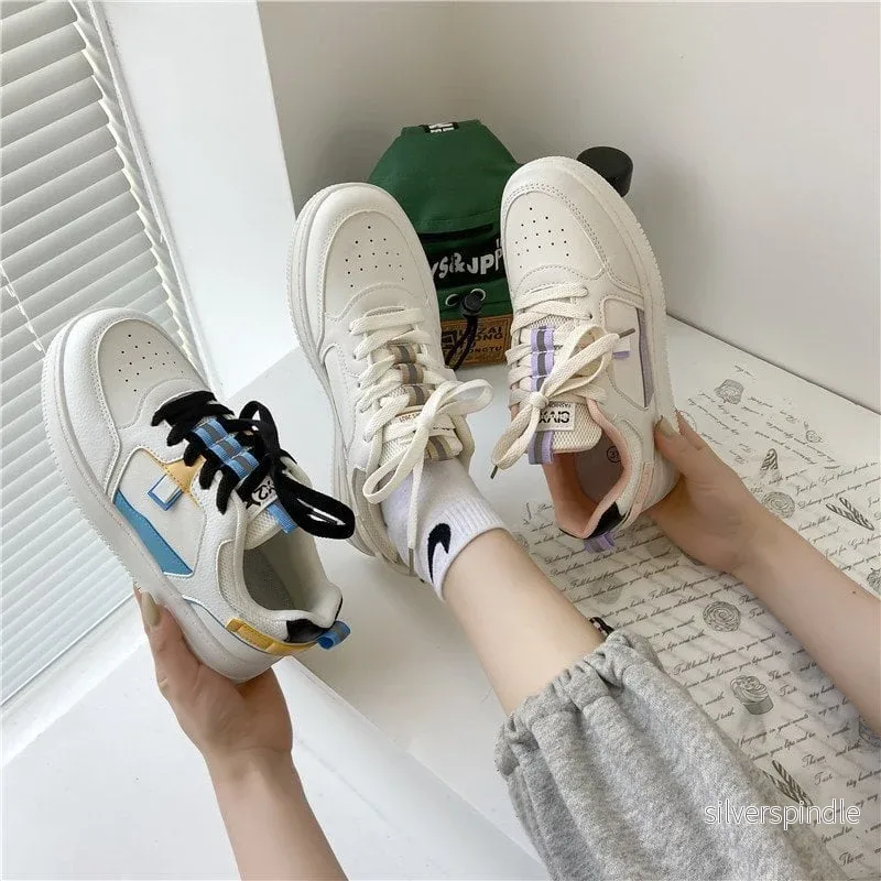 Sophie | Trendiga Sommar Sneakers med Tjock Sula - Bild 2