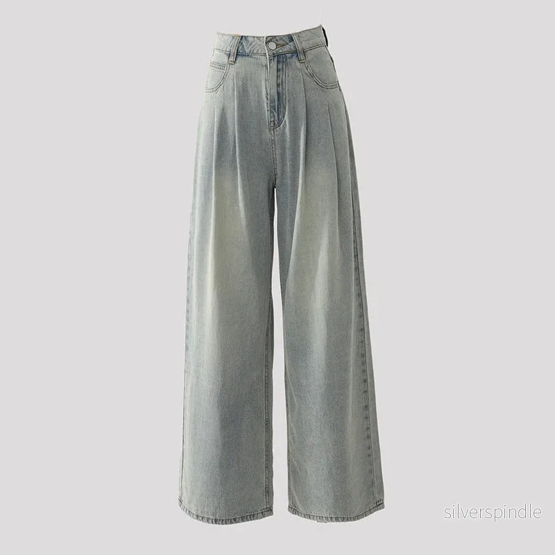 Olivia | Retro Hög Midja Vida Jeans