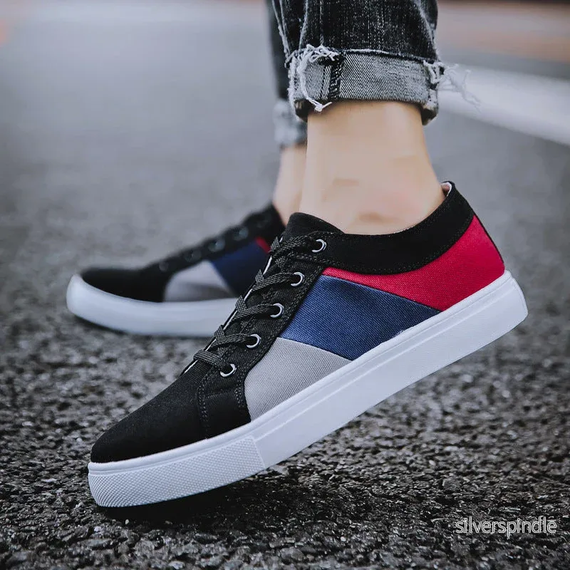 Ethan | Hög Kvalitet Canvas Sneakers - Bild 3