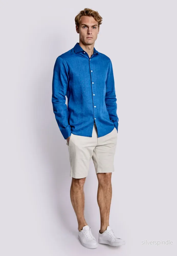 BS Bilbao Casual Modern Fit Skjorta - Blue - Bild 2
