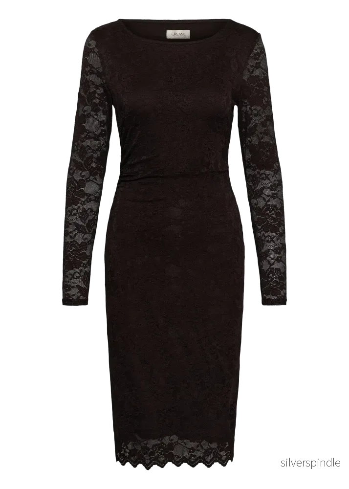 Cream CRPitia Dress Java Cream CRPitia Dress Java