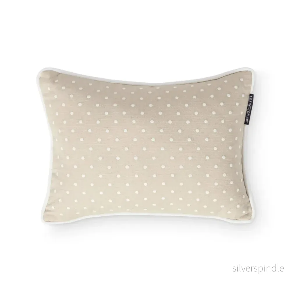 Lexington Dotted Linen/Cotton Prydnadskudde Lexington Dotted Linen/Cotton Prydnadskudde