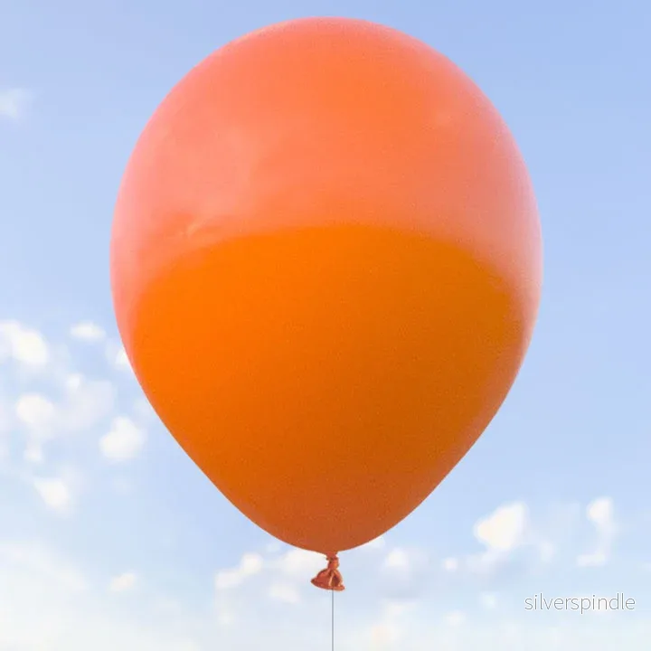 Orange ballonger 28 cm – 100-pack