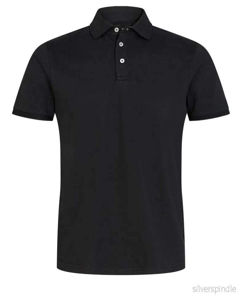 BS Lanai Regular Fit Pikétröja - Svart