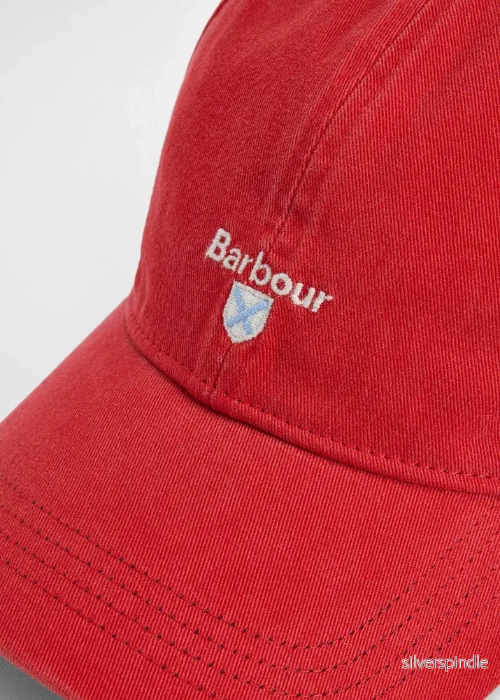 Barbour Cascade Sports Cap Red - Bild 3