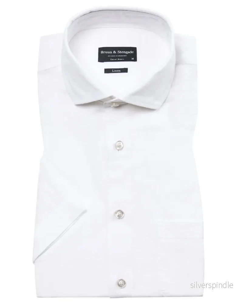 BS Gandia Casual Modern Fit Skjorta – White BS Gandia Casual Modern Fit Skjorta – White