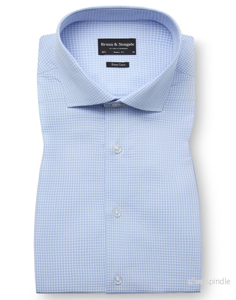 BS Sunderland Modern Fit Skjorta - Light Blue