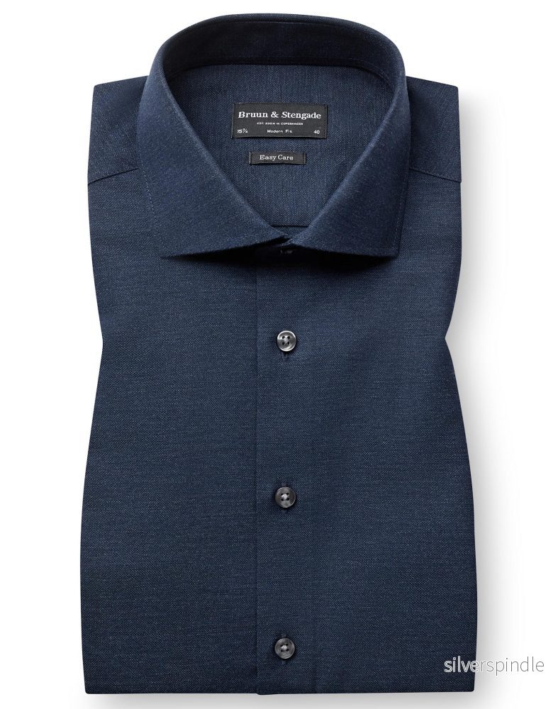 BS Fernando Modern Fit Skjorta - Navy