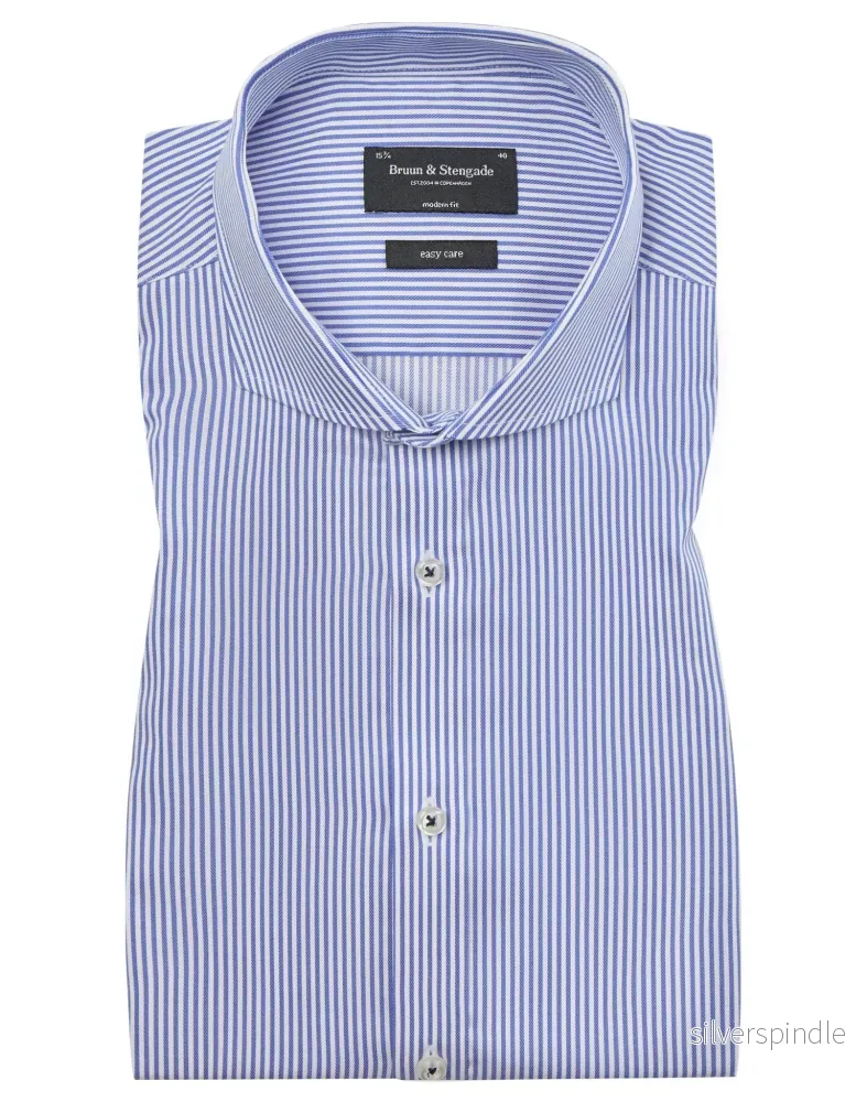 BS Feifer Modern Fit Skjorta Blue – Blue