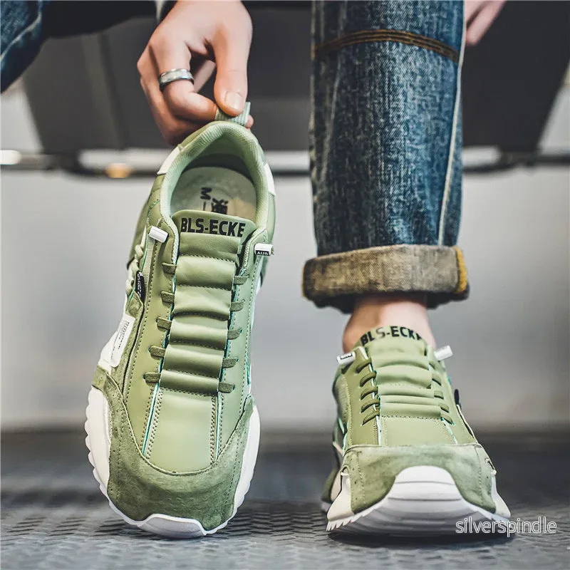 Ethan | Snygga Låga Herrsneakers med Stötdämpande Sula - Bild 3