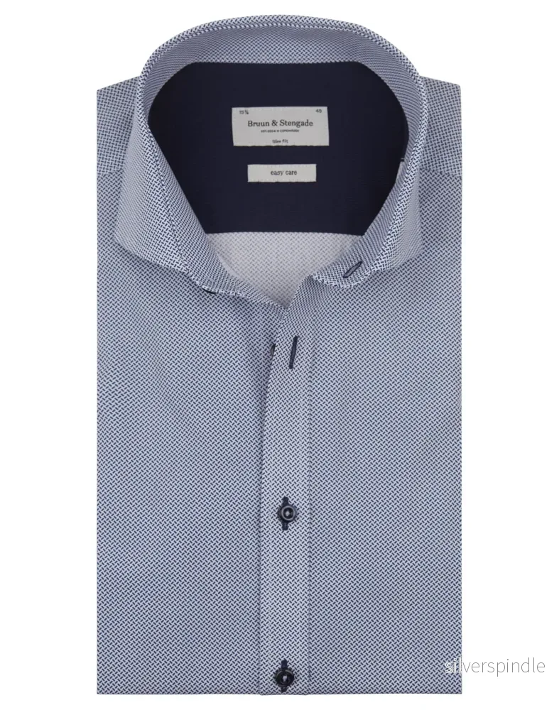 BS Lee Slim Fit Skjorta - White