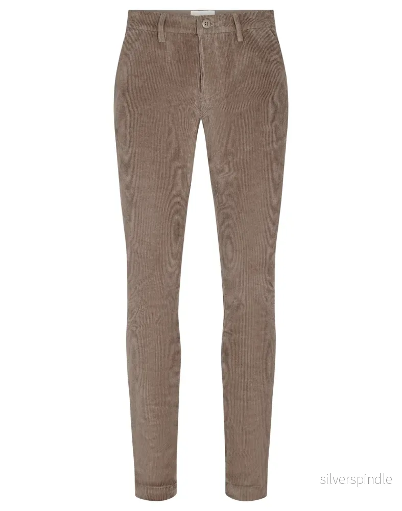 BS Alfred slim fit chinos – Beige