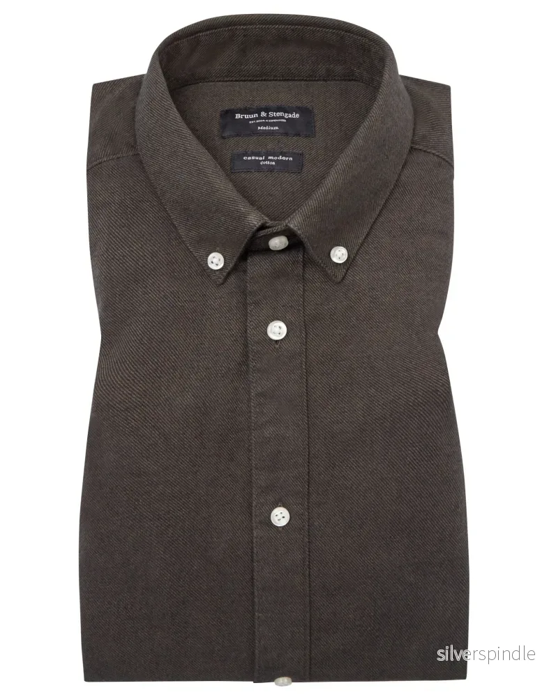 BS Ebruma Casual Modern Fit Skjorta – Dark Green BS Ebruma Casual Modern Fit Skjorta – Dark Green